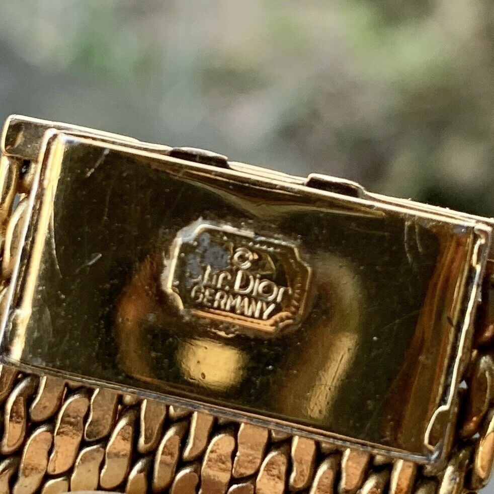 Christian Dior PARIS VINTAGE ドイツ製 ブレスレット Christian Dior PARIS VINTAGE ドイツ製 ブレスレット